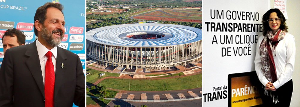 Novo levantamento do Instituto Ethos coloca a capital federal na liderança do ranking de prestação de contas; com pontuação de 77,26 no índice de transparência, considerada alta, cidade tem mais que o dobro da pontuação de São Paulo, onde está sendo construído o Itaquerão; Portal Transparência na Copa, do GDF, reúne informações sobre investimentos; acesso é irrestrito