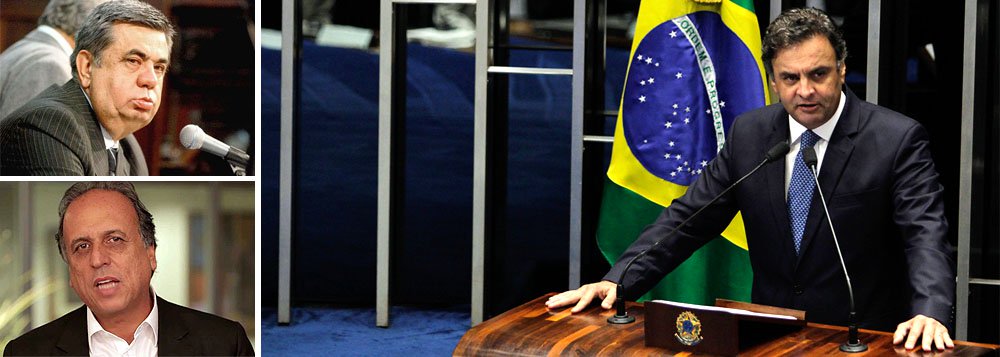 Apesar dos afagos trocados entre a presidente Dilma Rousseff e o candidato peemedebista ao governo do Estado, o atual governador Pezão, presidente regional do partido, Jorge Picciani, negocia com presidenciável tucano palanque único; segundo ele, o anúncio formal da adesão terá também a participação de outros partidos, como Solidariedade e PSD: “Vamos trabalhar para que Aécio tenha a maior aliança no Estado”