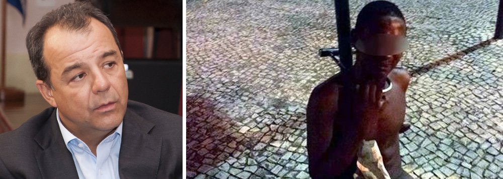 "Nosso governo reagirá a justiceiros, perseguindo e prendendo esses assassinos. Isso é inadmissível", afirmou o governador, sobre o caso do adolescente que foi espancado, despido e preso a um poste pelo pescoço com uma tranca de bicicleta, no bairro de classe média Flamengo, zona sul da capital; Polícia Civil prendeu até agora 14 suspeitos