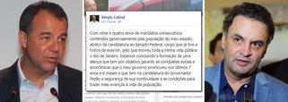 "Estamos concluindo a formação de uma aliança que tem por objetivo garantir as conquistas sociais e econômicas que o meu governo promoveu nos últimos 7 anos e 6 meses", escreveu o ex-governador do Rio nesta segunda-feira 23, em sua página no Facebook; ele também confirmou sua saída da disputa nas eleições, em favor do nome de César Maia (DEM): "abdico da candidatura ao Senado Federal"
