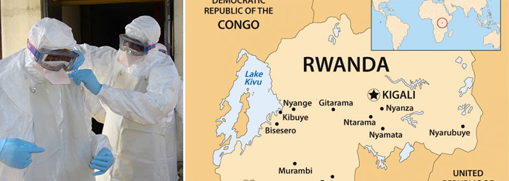 País anunciou nesse domingo 10 ter colocado em isolamento um estudante alemão, hospitalizado em Kigali, que apresenta sintomas de infecção do vírus