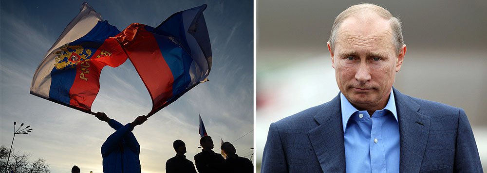 Parlamento aprova entrada da Crimeia na Federação Russa "com os direitos de um sujeito da Federação Russa", diz o texto; isso significa ter a proteção das foras armadas da Rússia; em seguida, políticos convocaram para o dia 16 plebiscito com toda a população da região para colher opinião sobre a seguinte pergunta: "Você é a favor da reunificação da Crimeia com a Rússia?"; na prática, Crimeia vai seguindo passo a passo o manual democrático de manifestar sua própria vontade ao mundo; se houver a reunificação, os Estados Unidos vão alegar o que de errado no processo?