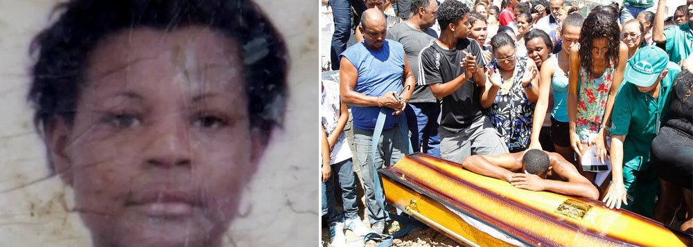 Os subtenentes Adir Serrano Machado e Rodney Miguel Archanjo e o sargento Alex Sandro da Silva Alves, que estavam na viatura onde a auxiliar de serviços gerais Claudia Silva Ferreira foi arrastada, foram soltos; de acordo com a Polícia Militar, os subtenentes e o sargento, a partir de agora, vão trabalhar em funções administrativas do 9º Batalhão da Polícia Militar (Rocha Miranda)