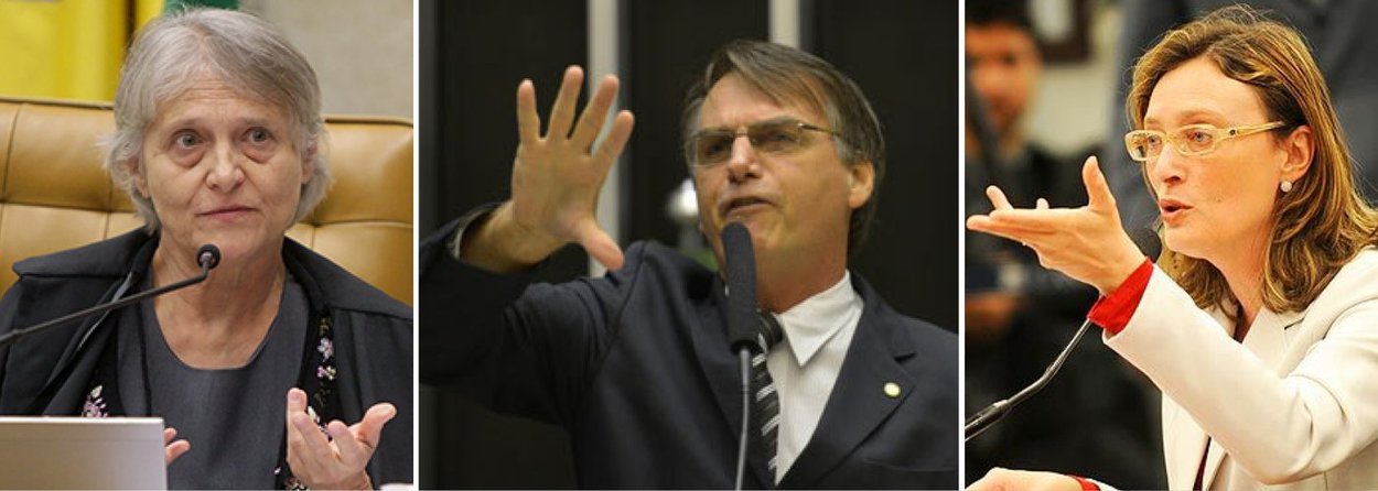 Vice-procuradora-geral da República, Ela Wiecko, denunciou o deputado federal Jair Bolsonaro por incitar publicamente a prática de crime de estupro; a denúncia foi protocolada nesta segunda (15), no Supremo Tribunal Federal (STF) e será analisada pelo ministro Luiz Fux; de acordo com Ela Wiecko, “ao dizer que não estupraria a deputada porque ela não 'merece', o denunciado instigou, com suas palavras, que um homem pode estuprar uma mulher que escolha e que ele entenda ser merecedora do estupro”; polêmica declaração tem sido rebatida em todo o mundo; a ONU disse que afirmação do deputado é "inaceitável"