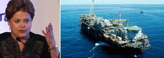Em meio às críticas sobre a contratação da Petrobras para explorar, sem licitação, o óleo excedente em quatro áreas do pré-sal, a presidenta Dilma Rousseff disse nesta sexta (27) que não é possível fazer política de exploração de petróleo com visão de curto prazo; "Voltou o alarido das vozes que sempre quiseram diminuir a Petrobras, dos que sempre quiseram entregar nossas oportunidades sem olhar pra quem e em que condições, daqueles que querem olhar uma empresa de petróleo baseada na sua rentabilidade de curto prazo", afirmou