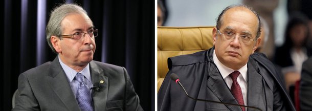 "O poder paralelo que os dois criaram e ampliam a cada dia – diante do vazio político deixado pelo governo e pela oposição, pelo parlamento e pelos partidos – é tamanho que Cunha e Gilmar não se vexam de partir para o deboche", diz o jornalista Ricardo Kotscho; "a dupla está solidamente unida em torno da defesa do financiamento empresarial de campanhas eleitorais, pela terceirização e precarização do mercado de trabalho"