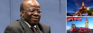 Site do STF divulga agenda completa do ministro Joaquim Barbosa em sua viagem a Europa, pela qual receberá 11 diárias (mais de R$ 14 mil) por duas palestras - uma delas com duração de apenas 30 minutos; nota diz que "o presidente do Supremo Tribunal Federal (STF), que estaria oficialmente em gozo de férias até o fim de janeiro, interromperá o período de descanso para atender a convites" de dois centros de ensino; encontros, sem grande relevância, parecem ter sido divulgados apenas para calar as críticas