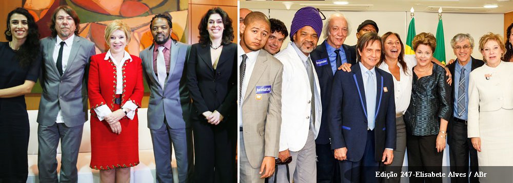 Senado aprova PEC da Música por 61 votos a 4, com isenção de impostos para CDs e DVDs de artistas nacionais; ministra da Cultura fez andar projeto que estava parado desde 2007; "Minha experiência no Senado ajudou", comemorou Marta Suplicy; há dois meses, ela levou Roberto Carlos e Caetano Veloso a Dilma, para referendar mudanças no Ecad; agora, cerca-se de Marisa Monte e Lenine, além da influente Paula Lavigne, em apoio à desoneração; Chico Buarque, o primeirão a aderir, está entre amigos