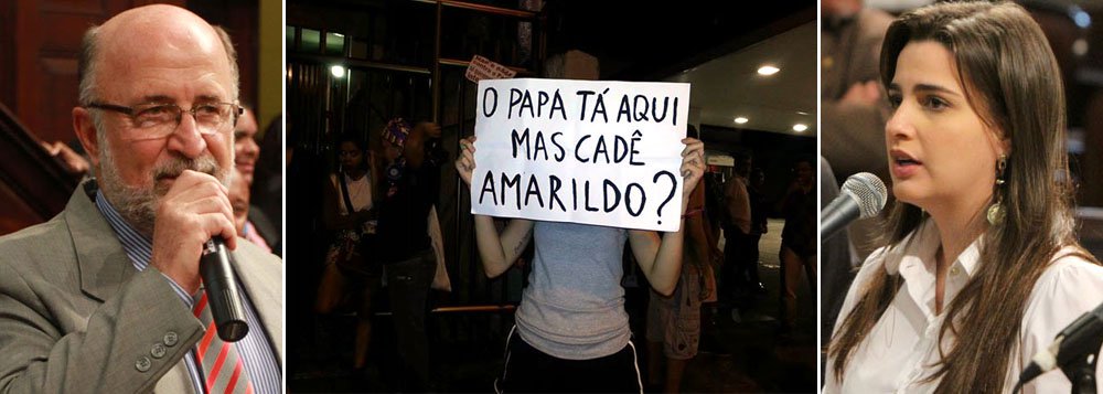 Ofício emitido pelos deputados estaduais Luiz Paulo Corrêa da Rocha (PSDB) e Clarissa Garotinho (PR) ao Ministério da Justiça alega que Governo do Rio está em crise. Pedreiro desapareceu em posto da UPP na noite de 14 de julho, durante a operação Paz Armada