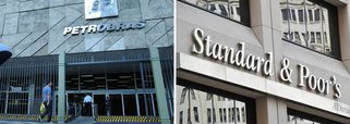 Jornalista Fernando Britto ironiza"reação da mídia brasileira" diante da notícia de que a Standard &amp; Poors, agência de classificação de risco, não vai tirar o Brasil da condição de "grau de investimento"; ele cita um diálogo entre a jornalista brasileira que dizia que a Petrobras estava falida e o sócio estrangeiro da estatal que dizia que não era nada disso