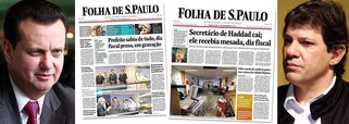Quando um determinado fiscal afirma, num grampo, que "o prefeito sabia de tudo", referindo-se a Gilberto Kassab, o personagem se transforma em apenas "prefeito" na manchete do maior jornal do País; quando um outro fiscal afirma que o ex-secretário Antonio Donato recebia mesada, ele passa a ser "secretário de Haddad"; é por essas e outras que um escândalo que ocorreu nas administrações de José Serra e Gilberto Kassab passa a ser retratado com uma crise da gestão petista; além disso, ninguém mais se lembra da Brookfield, que confessou ter pago R$ 4,1 milhões em propinas
