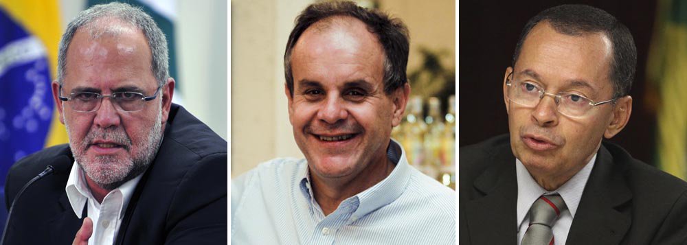 Governo sondou Guto Quintella (centro), que foi diretor de projetos especiais da mineradora, para comandar a Empresa de Planejamento e Logística, responsável por projetos como o do trem-bala; Bernardo Figueiredo (esq.) está de saída e o Planalto busca um nome mais próximo ao setor privado; caso não encontre, o ex-ministro dos Transportes, Paulo Sérgio Passos (dir.), poderá ser nomeado