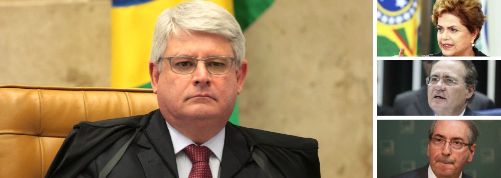 O procurador-geral da República, Rodrigo Janot, venceu nesta quarta (5) a eleição interna do MPF, com 799 votos, para ser reconduzido ao cargo por mais dois anos, como o mais votado da lista tríplice elaborada pela Associação Nacional dos Procuradores da República; o segundo candidato mais votado foi o subprocurador Mario Bonsaglia, que obteve 462 votos; caberá agora à presidente Dilma Rousseff indicá-lo para a recondução, mas ela não é obrigada a seguir a ordem de votação da lista; em seguida, o nome deverá ser encaminhado ao Senado para apreciação dos parlamentares; ontem, o presidente do Senado, Renan Calheiros, disse que votará logo a recondução do procurador; Janot deve denunciar ainda este mês o presidente da Câmara, Eduardo Cunha, por corrupção e lavagem de dinheiro