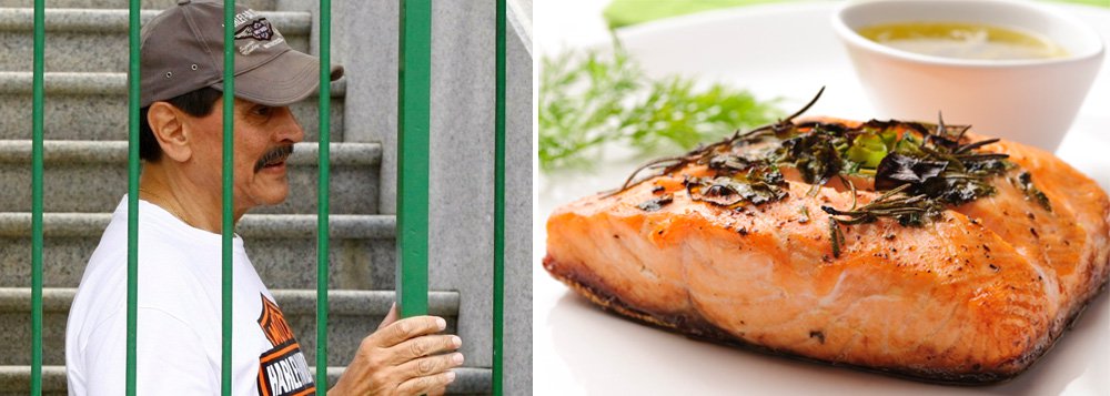 A defesa do delator do "mensalão" enviou ao STF documento em que solicita que a administração do presídio do Rio de Janeiro que irá recebê-lo informe se conseguirá ou não servir a dieta especial receitada pelo médico particular do condenado; na lista de alimentos está geleia real, salmão defumado, sucos batidos com água de coco, mel de abelhas e frutas frescas; a manutenção de dieta e acompanhamento nutricional são "imprescindíveis" à sobrevivência dele, alegam os advogados; caberá ao presidente do STF, Joaquim Barbosa, encaminhar ou não o pedido ao serviço carcerário do Rio de Janeiro