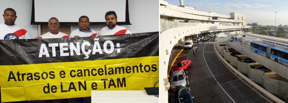 O Sindicato Municipal dos Aeroviários do Rio de Janeiro (Simarj) interrompeu a paralisação de 24 horas; a decisão foi tomada após a Agência Nacional de Aviação Civil (Anac) obter liminar na 8ª Vara Federal proibindo manifestações nas imediações e dentro dos aeroportos – Tom Jobim e Santos Dumont; a Anac informou que vai continuar monitorando os aeroportos para impedir qualquer manifestação da categoria; no entanto, está prevista para a próxima segunda-feira (15) uma reunião entre representantes da categoria e do sindicato patronal