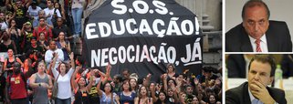 Os professores reivindicam reajuste salarial de 20%, um terço de tempo para o planejamento de aulas, redução da carga horária para 30 horas semanais e a contratação de mais professores por concursos públicos; a prefeitura do Rio não apresentou uma proposta ao sindicato e sustenta que os professores municipais são os que recebem o segundo melhor salário do país; já o governo do Estado oferece reajuste de 8% e argumenta que diminuir o tempo de trabalho de funcionários para 30 horas acarretaria em uma diminuição no salário, o que é proibido por lei