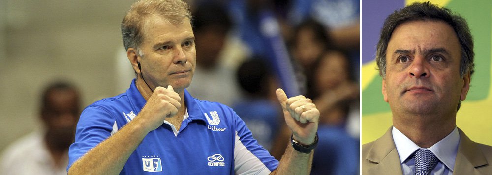 Foi o que informou o senador e presidenciável pelo PSDB, Aécio Neves (MG), num jantar com o técnico de vôlei; os dois tiveram uma conversa e, segundo o parlamentar, Bernardinho pediu mais alguns dias para decidir se será ou não candidato ao governo do Rio