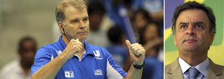Foi o que informou o senador e presidenciável pelo PSDB, Aécio Neves (MG), num jantar com o técnico de vôlei; os dois tiveram uma conversa e, segundo o parlamentar, Bernardinho pediu mais alguns dias para decidir se será ou não candidato ao governo do Rio