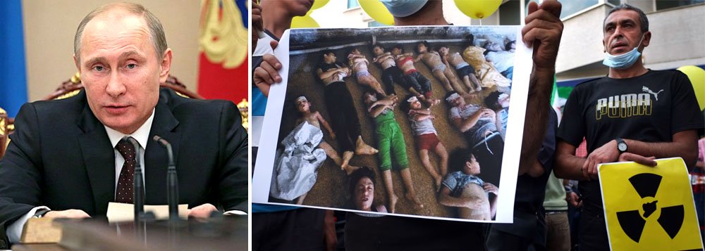 Cerca de 25 caminhões blindados e outros 50 veículos foram enviados pelo governo de Vladimir Putin para ajudar a transportar toxinas que serão destruídas como parte de um acordo internacional para acabar com o arsenal sírio