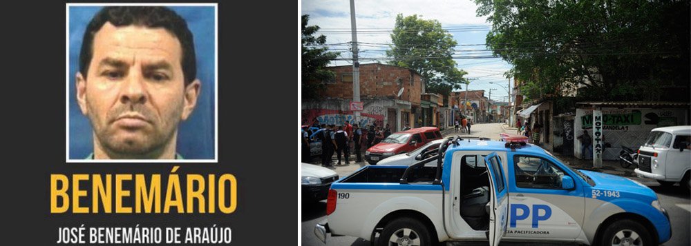 Policiais paraguaios prenderam José Benemário de Araujo, apontado como um dos líderes da principal facção criminosa do Rio; segundo a Secretaria Nacional Antidrogas do Paraguai, Benemário foi preso na fronteira com Foz do Iguaçu, no Paraná; entre suas condenação, está a de ter ordenado ataques a cinco Unidades de Polícia Pacificadora em Maguinhos (foto), Zona Norte da cidade do Rio; o réu tem condenações por homicídio, sequestro, roubo, tráfico de drogas e formação de quadrilha; as penas somam 73 anos de prisão