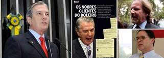 Ex-presidente ocupa tribuna do Senado para afirmar que irá pedir informações à Justiça sobre a denúncia da revista Veja de que teria recebido oito depósitos bancários do doleiro Alberto Youssef; senador Fernando Collor lembrou que o juiz Sergio Moro informou oficialmente ao ministro Teori Zavascki, do STF, não haver “qualquer indício” de ligação entre ele e o inquérito da Operação Lava Jato; classificando Veja, de Gianca Civita e Eurípedes Alcântara, como um “minguante semanário”, Collor abriu seu discurso comemorando o recebimento de R$ 1,4 milhão da própria revista, a título de indenização por matéria caluniosa; “Esse embuste midiático – mais um - tem como pano de fundo o inconformismo, a revolta e a sordidez de um veículo que não se conforma em perder processos na Justiça”; íntegra