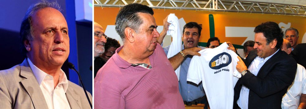 Após a Direção Nacional do partido oficializar o apoio à presidente Dilma, peemedebistas fluminenses preparam três grandes eventos no Rio com o objetivo de reunir o presidenciável pelo PSDB, Aécio Neves, e o pré-candidato ao governo estadual pelo PDMB, Luiz Fernando Pezão, no movimento conhecido como "Aezão"; contra a ameaça de redução de repasses de fundos, pela Executiva Nacional, para aos diretórios que votaram contra a aliança nacional entre PMDB e PT, rebeldes pretendem obstruir votações na Câmara