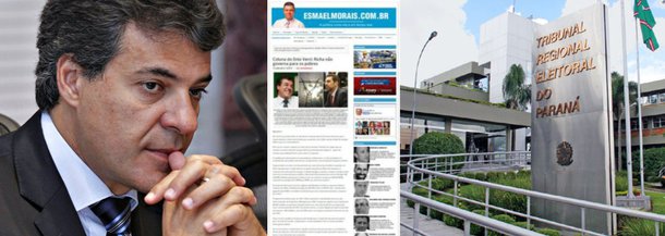 O Tribunal Regional Eleitoral do Paraná (TRE-PR), em decisão monocrática, negou ao governador Beto Richa (PSDB) pedido de censura à coluna do deputado Enio Verri (PT), que escreve nas terças-feiras no Blog do Esmael; a representação do tucano também alcançaria a senadora Gleisi Hoffmann (PT) e o vice Haroldo Ferreira (PDT), da coligação Paraná Olhando Pra Frente.
 