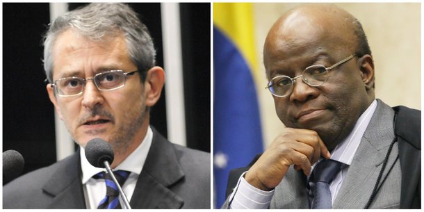 Editorial do jornal de Otavio Frias Filho credita "papel histórico" ao ministro no Supremo Tribunal Federal e exalta sua "férrea determinação" em condenar os réus da ação penal 470; jornal menciona "falta de serenidade e de respeito à divergência", mas conclui que "méritos de Joaquim Barbosa em suas decisões no STF e no CNJ superam os problemas de um comportamento inadequado à corte"