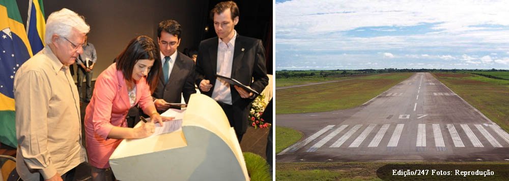 União repassou o Aeroporto Bartolomeu Lisandro, que era administrado pela Infraero, para a administração municipal da cidade do Rio; ato ocorreu nesta sexta-feira 11 por meio da assinatura de um convênio de delegação, entre o ministro da Secretaria de Aviação Civil (SAC), Moreira Franco, e a prefeita de Campos, Rosinha Garotinho