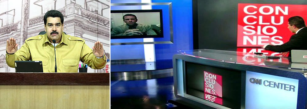 Segundo presidente da Venezuela, os meios de comunicação internacionais, como o canal CNN em espanhol, se dedicam a difundir o ódio. “Eu pedi à ministra de Comunicação e Informação, Delcy Rodríguez, que emita um comunicado à CNN na Venezuela para que retifiquem sobre sua programação de guerra. A emissora sairá do país se não se retificar. Não aceito mais guerra midiática”, disse