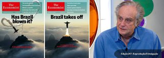 A reportagem da revista The Economist sobre o Brasil continua rendendo; embora a revista tenha errado várias previsões sobre o País; Arnaldo Jabor diz que ela "é reconhecidamente a melhor do mundo em seriedade e profundidade de informação"; no fim, ele desanca o Brasil: "a revista esqueceu de mencionar uma importante força da natureza que nos impele para o erro: a muito esquecida categoria política da... Burrice"
