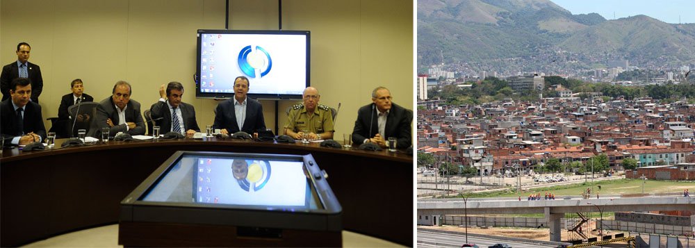 Após reunião com autoridades nacionais e estaduais, o governador do Rio, Sérgio Cabral (PMDB), informou que as tropas federais atuarão no Complexo da Maré, Zona Norte do Rio; a ocupação será por tempo indeterminado; "O efetivo e os detalhes técnicos ainda estão sendo definidos pelos especialistas em segurança do governo estadual e federal. Esse é um passo decisivo na política de avanço da Segurança Pública no Rio", disse