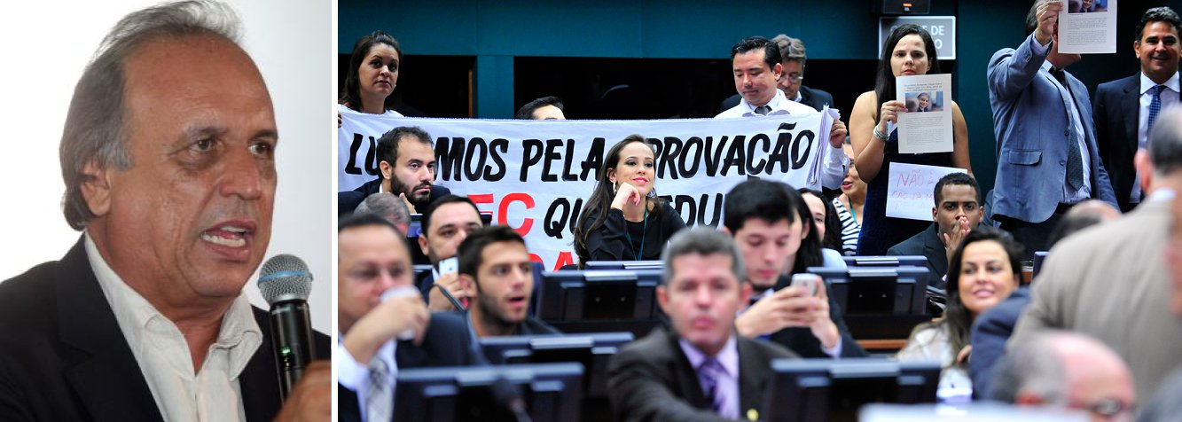 Governador Luiz Fernando Pezão (PMDB) defendeu na manhã desta quarta-feira, 1º, a redução da maioridade penal para crimes hediondos, como latrocínio (roubo seguido de morto), estupro e homicídio qualificado, entre outros; "A minha posição é de que os crimes hediondos merecem a redução da maioridade penal. Mas isso é uma questão que tem de ser resolvida pelo Congresso Nacional", disse; desde o ano passado, o governador e o secretário estadual de Segurança do Rio, José Mariano Beltrame, reivindicam mudanças na legislação penal para tornar mais severas as penas para punir assassinos de policiais