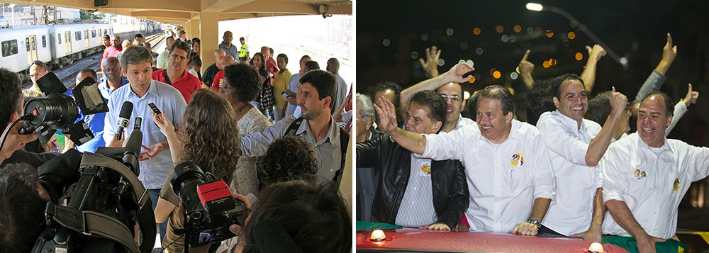 Informação foi confirmada por um dos articuladores da campanha do presidenciável socialista Eduardo Campos no Rio, o prefeito de Petrópolis, Rubens Bomtempo (PSB); ele negou que o presidente nacional do PT, Rui Falcão, tenha vetado a realização de eventos conjuntos com o senador petista Lindberg Farias