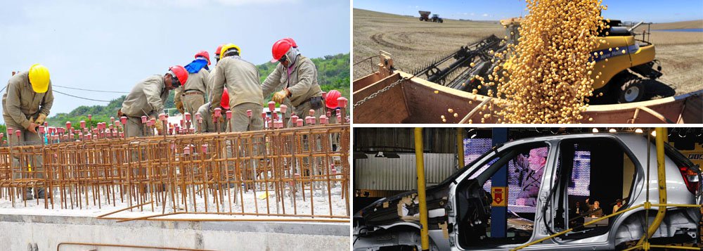 Avanço foi em comparação com os três primeiros meses anteriores, segundo o IBGE; resultado mostra perda de fôlego no crescimento da economia brasileira; o Produto Interno Bruto – soma de todos os bens e serviços produzidos no país – totalizou R$ 1,2 trilhão no período de janeiro a março; em relação ao primeiro trimestre de 2013, o PIB do País registrou expansão de 1,9%