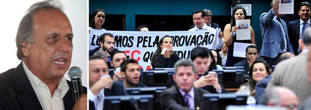 Governador Luiz Fernando Pezão (PMDB) defendeu na manhã desta quarta-feira, 1º, a redução da maioridade penal para crimes hediondos, como latrocínio (roubo seguido de morto), estupro e homicídio qualificado, entre outros; "A minha posição é de que os crimes hediondos merecem a redução da maioridade penal. Mas isso é uma questão que tem de ser resolvida pelo Congresso Nacional", disse; desde o ano passado, o governador e o secretário estadual de Segurança do Rio, José Mariano Beltrame, reivindicam mudanças na legislação penal para tornar mais severas as penas para punir assassinos de policiais