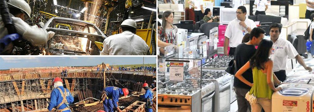 Segundo a Pesquisa Nacional por Amostra de Domicílios (Pnad) Contínua, do IBGE, a taxa de desemprego brasileira cai 0,3 ponto percentual no segundo trimestre de 2014 em relação a dos três meses imediatamente anteriores; se comparada ao segundo trimestre do ano passado, a taxa caiu 0,6 ponto percentual; no segundo trimestre, 92,1 milhões de pessoas estavam ocupadas e 6,8 milhões, desocupadas; desemprego caiu mais entre mulheres e no Nordeste