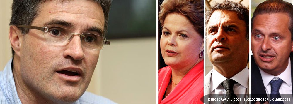 Análise é de Murilo Hidalgo, diretor do Instituto Paraná Pesquisas, que tem realizado pesquisas nacionais sobre a sucessão presidencial; segundo ele, no cenário de hoje, a presidente Dilma Rousseff seria a maior beneficiária dos votos de Marina Silva; no entanto, com o tempo, Eduardo Campos deve crescer, com a exposição de sua imagem ao lado da ex-senadora; enquanto isso não acontece, haverá tensão tanto no PSDB como no PSB, com sondagens muito favoráveis ao PT; ele aposta até que Dilma se aproximará de 50%