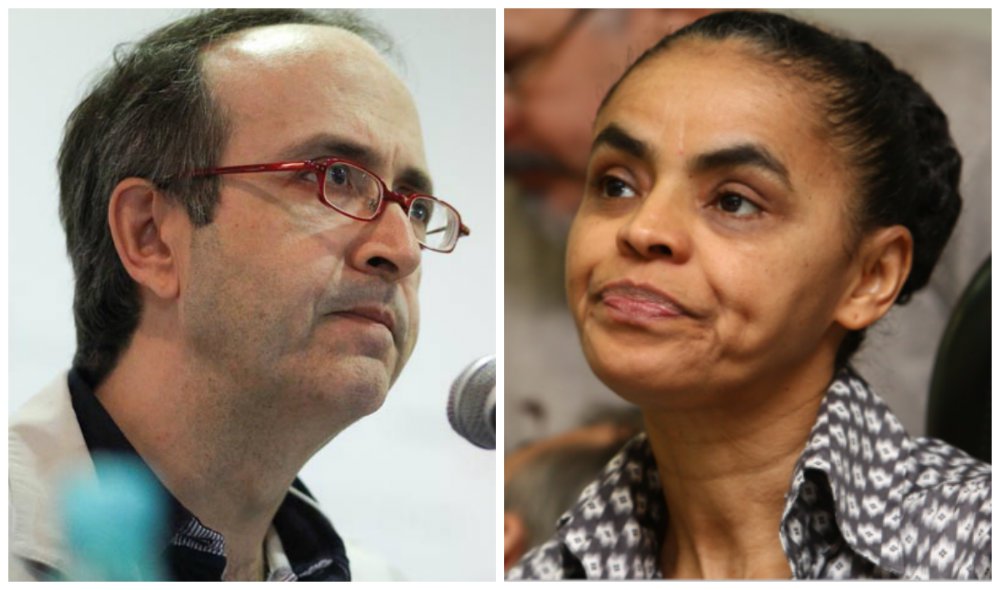 Segundo o blogueiro, ex-senadora Marina Silva teria vazado conversa com a viúva Renata Campos e se colocado como "viúva política" para reivindicar seu espólio
