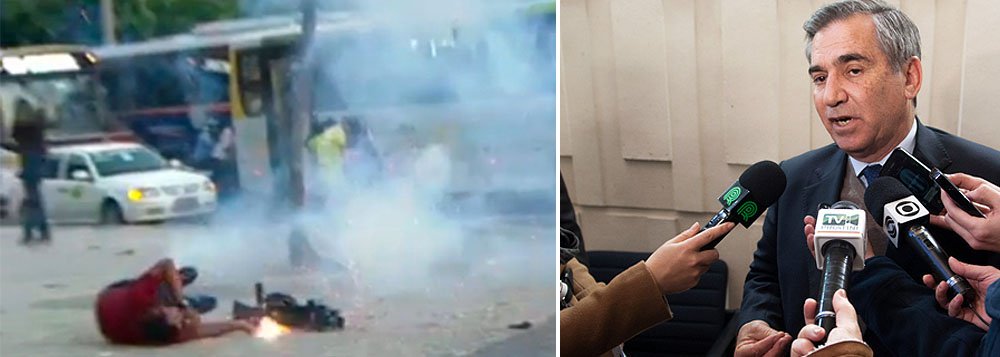 "Quero aproveitar para manifestar a nossa profunda tristeza e solidariedade à família desse nosso companheiro que foi assassinado, vítima no Rio de Janeiro. Esse episódio, infelizmente, mais uma vez mostra que a violência em qualquer situação é o pior dos caminhos", disse o secretário-geral da Presidência da República, Gilberto Carvalho, sobre o ataque que levou à morte cerebral do cinegrafista Santiago Ilídio Andrade, da TV Bandeirantes