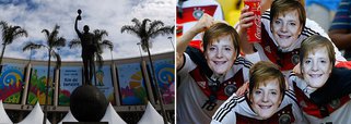 A chanceler alemã, Angela Merkel, vai viajar ao Brasil para assistir à final da Copa do Mundo, em que a seleção da Alemanha vai tentar conquistar seu quarto título mundial, no dia 13 de julho; o presidente Joachim Gauck também confirmou que vai estar no Maracanã;  Merkel esteve na estreia da Alemanha no Mundial, contra Portugal, em Salvador