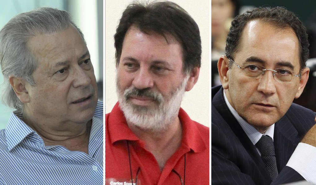 Petistas seguirão modelo adotado pelo ex-deputado federal José Genoino que conseguiu arrecadar R$ 700 mil em menos de dez dias para pagar multa definida pela Justiça como parte da condenação na Ação Penal 470; dos três, somente Delúbio Soares teve sua multa atualizada pela Vara de Execuções Penais: R$ 466,8 mil; José Dirceu terá que pagará multa de R$ 676 mil e João Paulo Cunha, R$ 250 mil (valores não atualizados); "assim com Genoino foi vítima de um julgamento de exceção, entendemos que isso também ocorreu com Delúbio, João Paulo e Dirceu", diz coordenador do setorial jurídico do PT, Marco Aurélio Carvalho