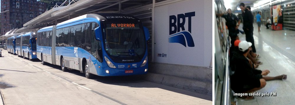 O jovem, Leonardo Santos da Silva, foi abordado por cinco pessoas e levou duas facadas na barriga, quando o ônibus estava passando perto da estação do Tanque, em Jacarepaguá, na Zona Oeste do Rio; os assaltantes tentaram fugir, mas foram capturados por policiais do batalhão de Jacarepaguá; dois dos cinco agressores são menores de idade