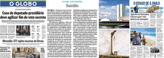 Conquista democrática, o voto secreto existe desde a Grécia Antiga, quando os atenienses decidiam se determinado cidadão deveria ser enviado ao ostracismo; ele foi preservado nas democracias modernas para garantir a independência dos parlamentares diante da pressão dos poderes econômico e sobretudo midiático; sem o voto secreto, como querem o Globo, o Estado de S. Paulo e colunistas como Eliane Cantanhêde, a democracia brasileira seria substituída por uma espécie de Globocracia, Mervalocracia ou Elianecracia; será que os deputados irão oferecer a eles o próprio pescoço?