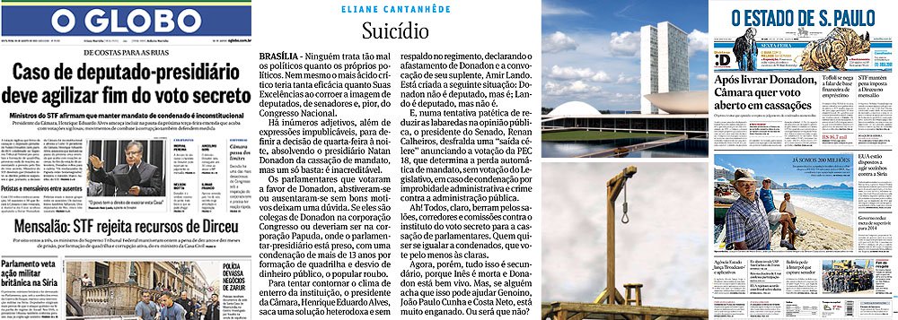 Conquista democrática, o voto secreto existe desde a Grécia Antiga, quando os atenienses decidiam se determinado cidadão deveria ser enviado ao ostracismo; ele foi preservado nas democracias modernas para garantir a independência dos parlamentares diante da pressão dos poderes econômico e sobretudo midiático; sem o voto secreto, como querem o Globo, o Estado de S. Paulo e colunistas como Eliane Cantanhêde, a democracia brasileira seria substituída por uma espécie de Globocracia, Mervalocracia ou Elianecracia; será que os deputados irão oferecer a eles o próprio pescoço?
