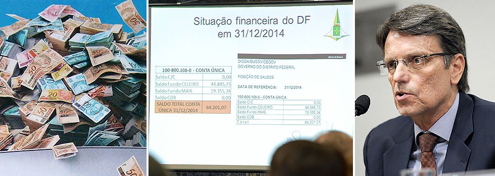 O governo do Distrito Federal (GDF) apresentou um cenário de crise para 2015; com um deficit de pelo menos R$ 3,5 bilhões a ser acumulado até o fim de janeiro, e com possibilidade de aumento, o chefe da Casa Civil, Hélio Doyle, calculou que talvez seja necessário um ano para para normalizar as contas públicas; com o objetivo de amenizar o rombo, uma das medidas será ampliar a base de arrecadação de impostos