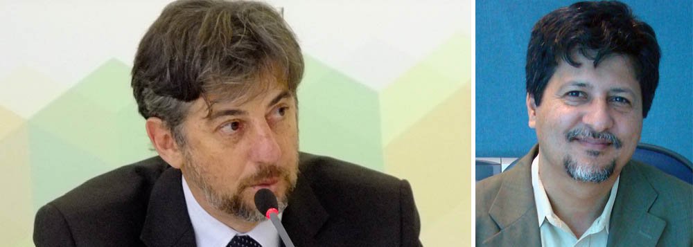 Investigados, o presidente e o diretor executivo de Desenvolvimento Social da Fundação Banco do Brasil, Jorge Alfredo Streit (esq.) e Éder Marcelo de Melo, respectivamente, pediram aposentadoria; ambos estão envolvidos em denúncias de desvio de recursos da instituição; segundo a assessoria da FBB, Streit e Melo colaboram com as investigações do Ministério Público