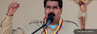 "Que saiba o narcotráfico internacional que, a partir de hoje, qualquer avião que entre na Venezuela será derrubado pelos caças do país se não obedecer às instruções dada”, disse presidente Nicolás Maduro