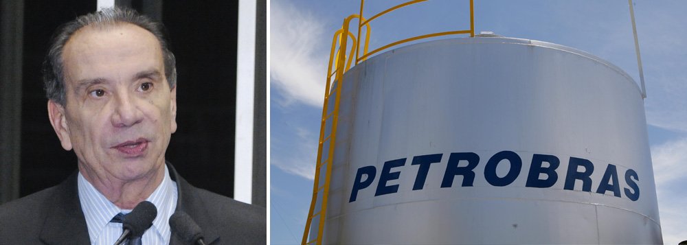 Senador tucano Aloysio Nunes (PSDB-SP), que era vice na chapa de Aécio Neves (PSDB-MG), escancara seu apoio à abertura do pré-sal a companhias internacionais, num artigo intitulado "Em defesa da Petrobras"; no texto, ele explica por que defende o fim do regime de partilha, que dá exclusividade à empresa brasileira no pré-sal, com pelo menos 30% dos blocos, e propõe concessões; segundo ele, no leilão do pré-sal, "duas gigantes do setor, Exxon e Chevron, desistiram de participar da disputa"; Aloysio afirmou, ainda, que "nenhuma companhia investirá em longo prazo ao lado de uma empresa fragilizada", esquecendo-se de que a Shell e duas companhias chineses associaram-se à Petrobras no campo de Libra; será que o artigo não deveria se chamar "Em defesa da Exxon e da Chevron"?