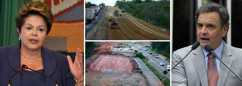 Usuários querem pedágios baratos, mas empresários só aceitam concorrer por estradas com garantia de retorno mais rápido; como disse a presidente Dilma Rousseff, "essas duas reivindicações são contraditórias"; modelo terá detalhes revistos para que concessões avancem; pela oposição, senador Aécio Neves foi o primeiro a criticar modo de o governo atacar o problema; matemática difícil